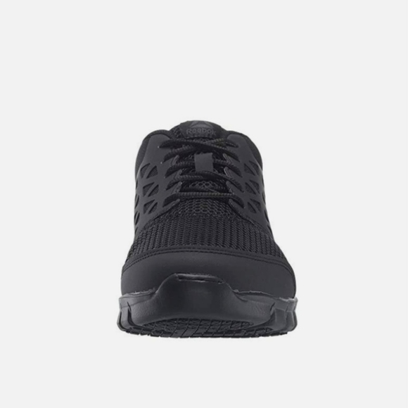 Reebok Sublite Cushion Slip Resistant Shoe Sz Men 4.5W/Wmn6.5W. Black New. - Picture 7 of 15